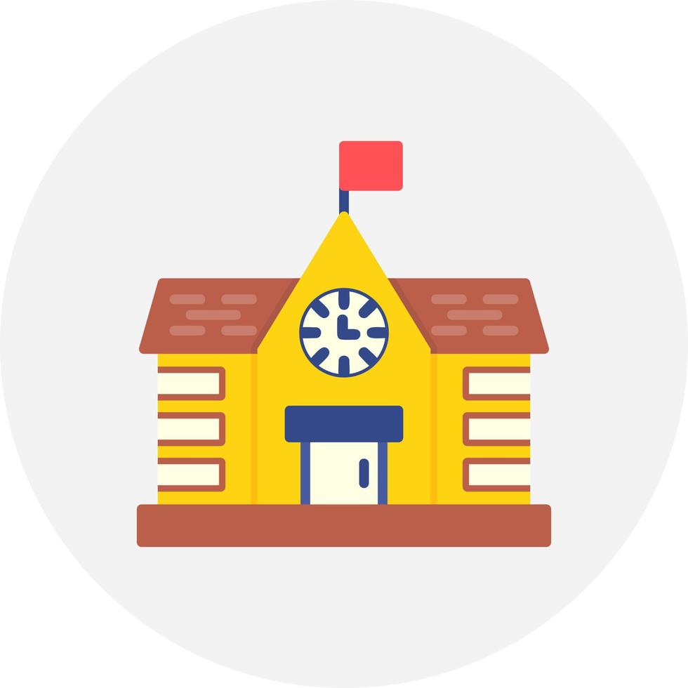 School Creative Icon Design vector