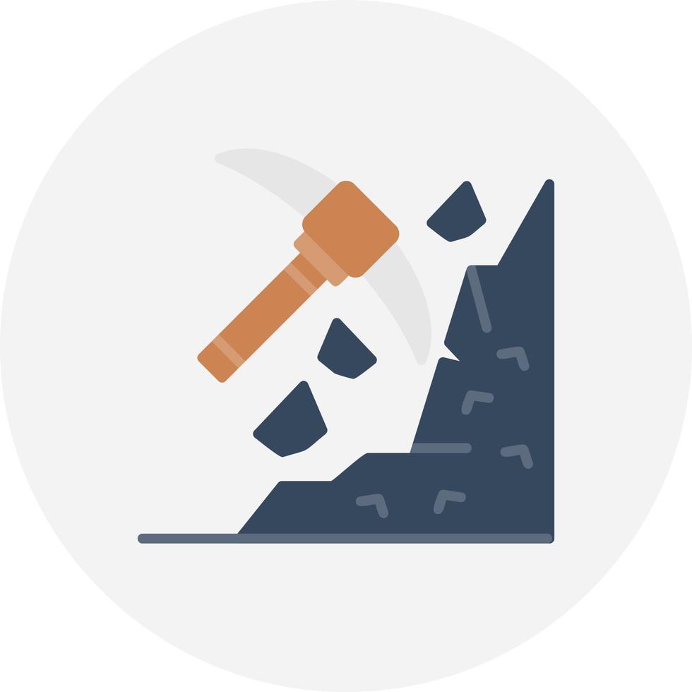 Mining Creative Icon Design vector