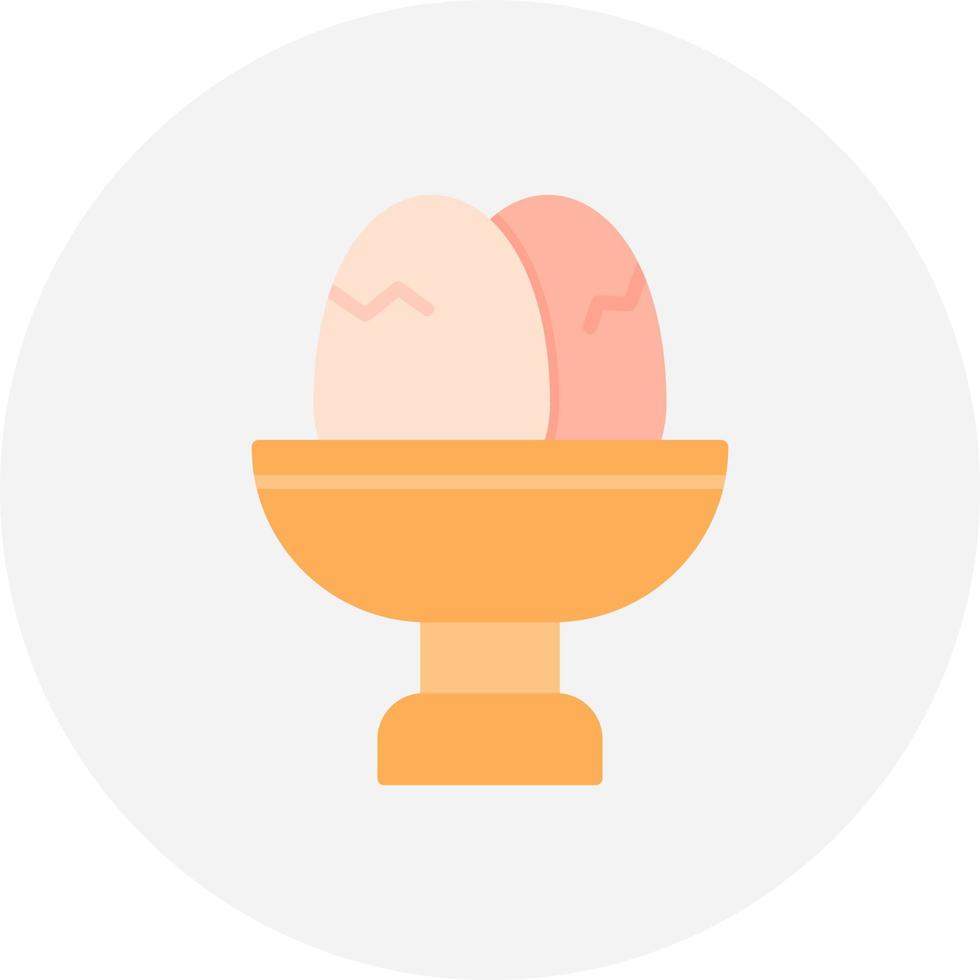 diseño de icono creativo de huevos vector