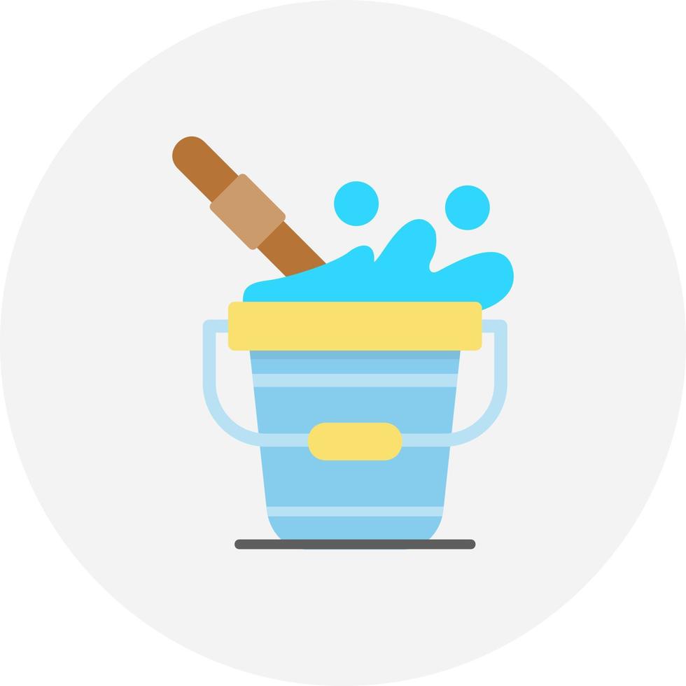 Bucket Creative Icon Design vector