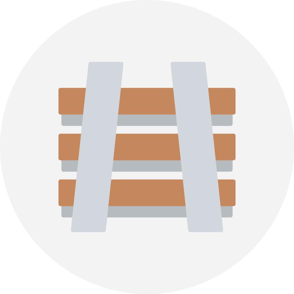 Railway Creative Icon Design vector