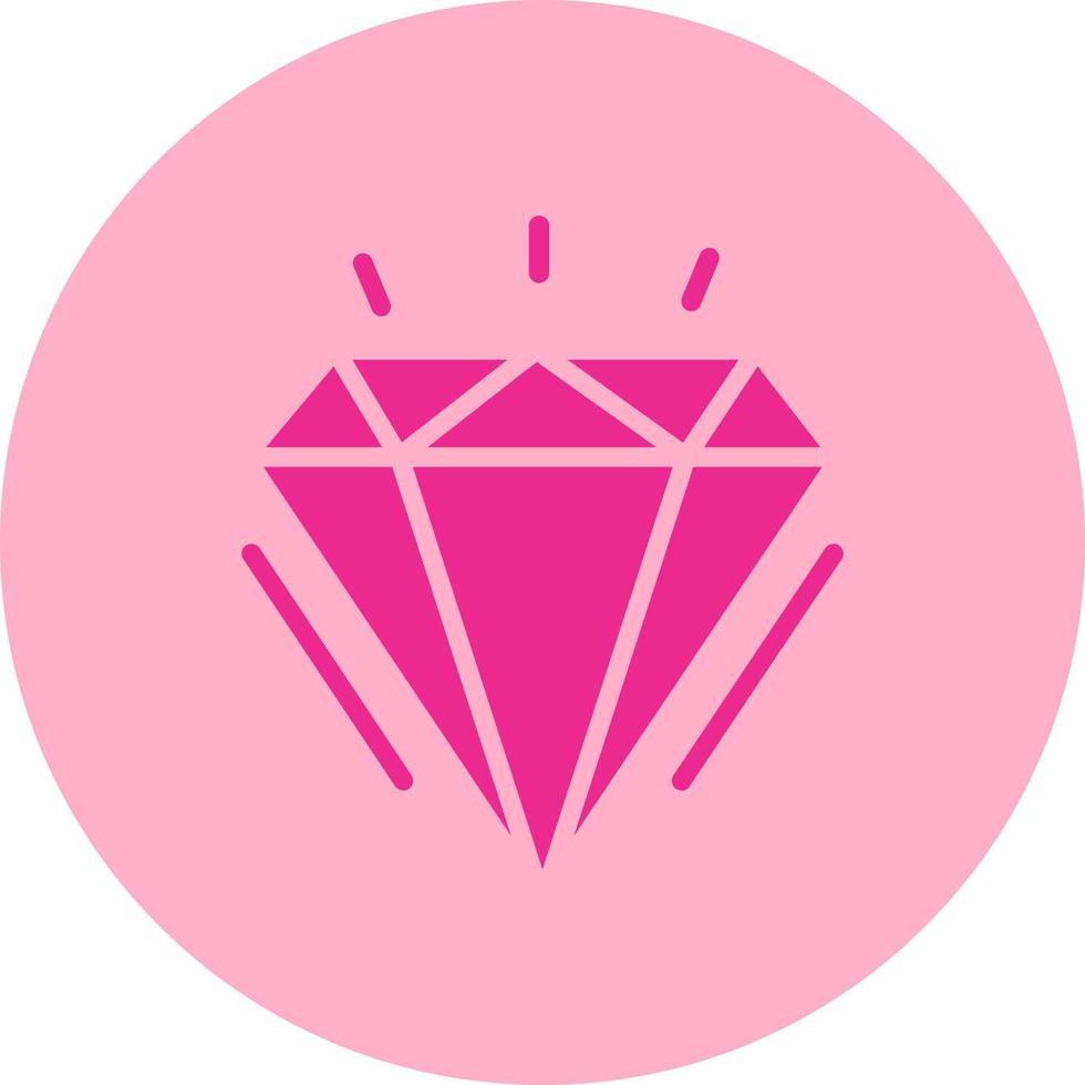 icono de vector de diamante