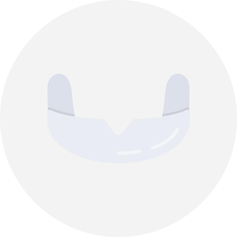 Gum Shield Creative Icon Design vector