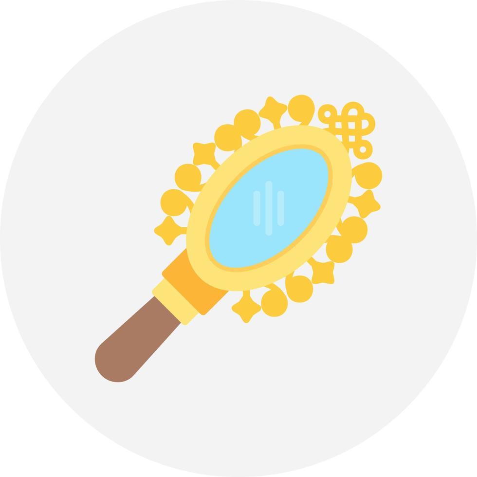 Mirror Creative Icon Design vector