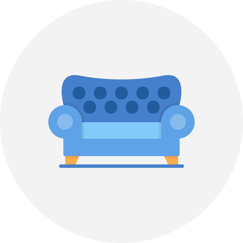 Sofa Creative Icon Design vector