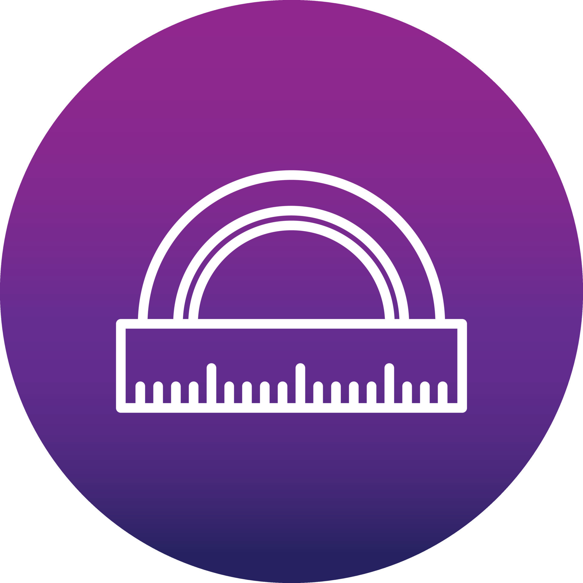 Protractor Vector Icon 15535884 Vector Art at Vecteezy