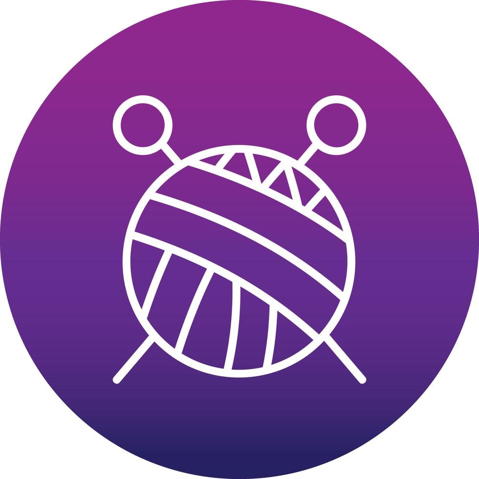 Knitting Vector Icon
