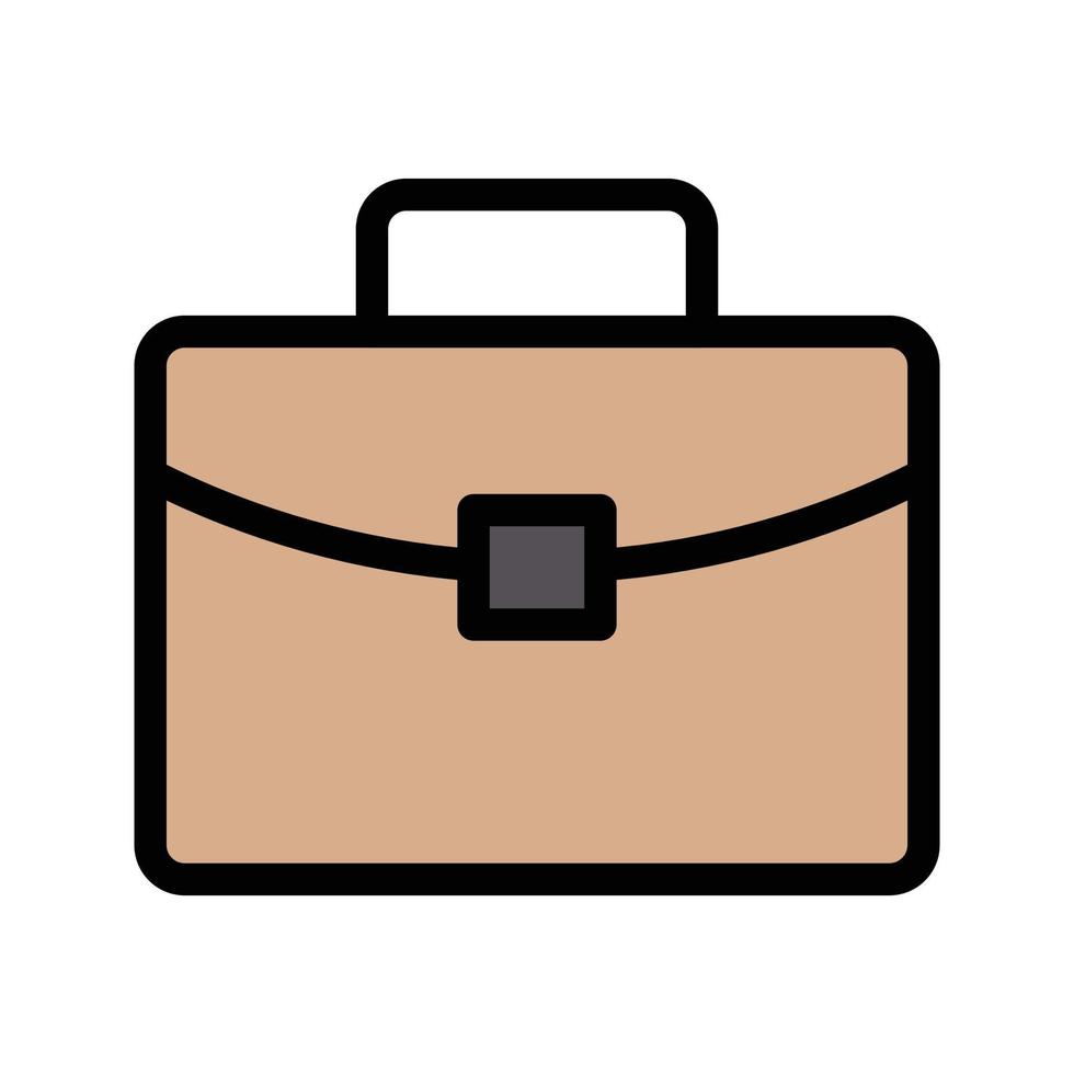 briefcase vector illustration on a background.Premium quality symbols.vector icons for concept and graphic design.