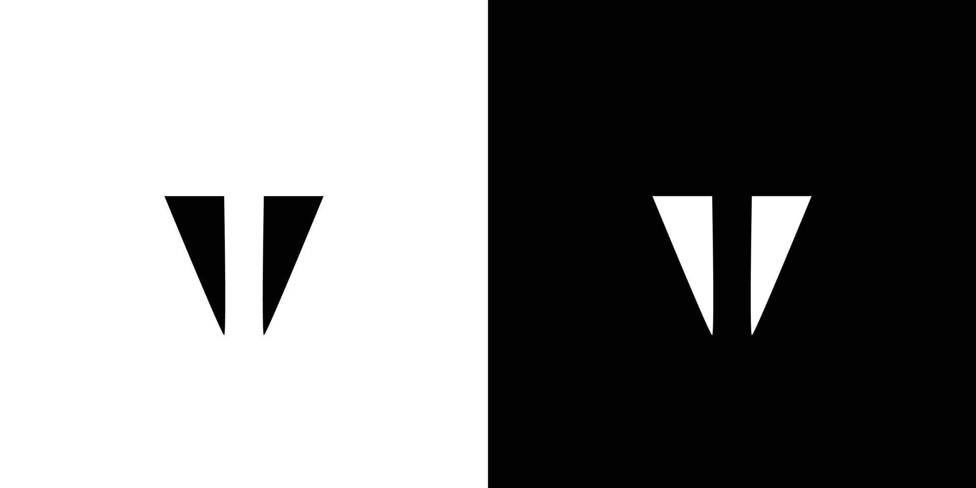 Modern and unique letter T  initials logo design vector