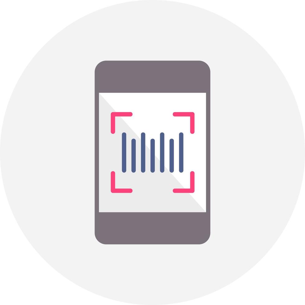 Barcode Creative Icon Design vector