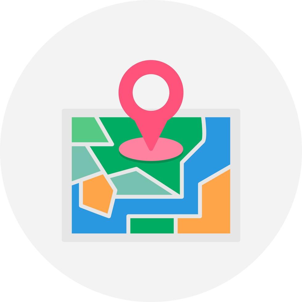 Street Map Creative Icon Design vector