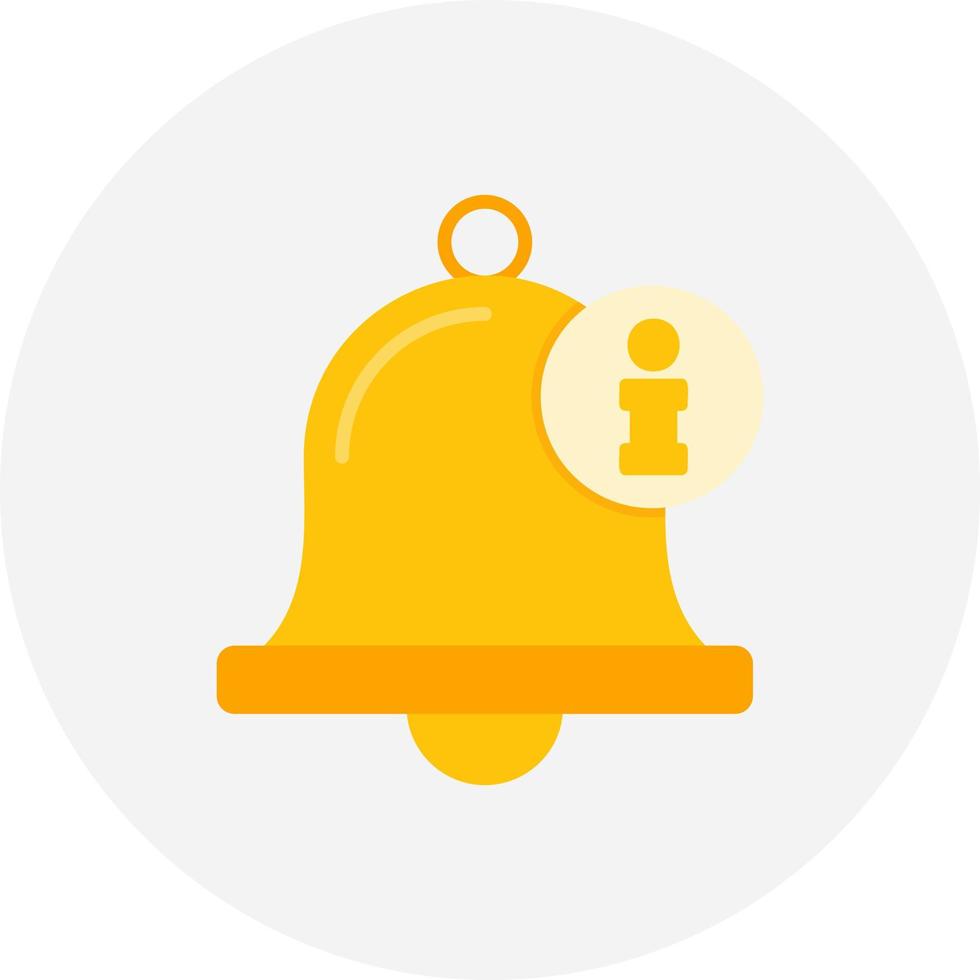 Notification Bell Creative Icon Design vector