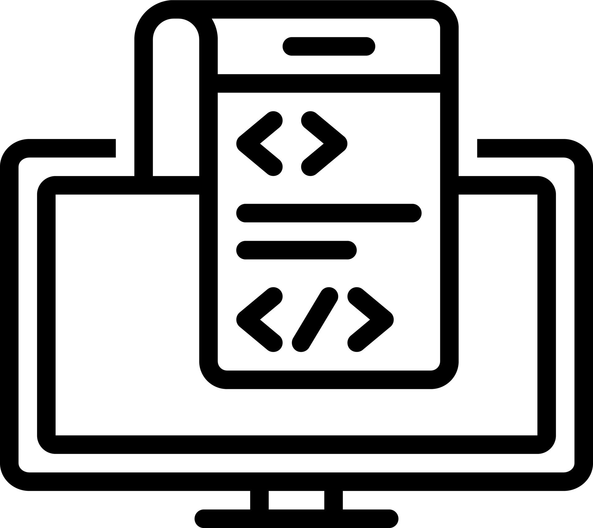 line icon for programming 15537457 Vector Art at Vecteezy