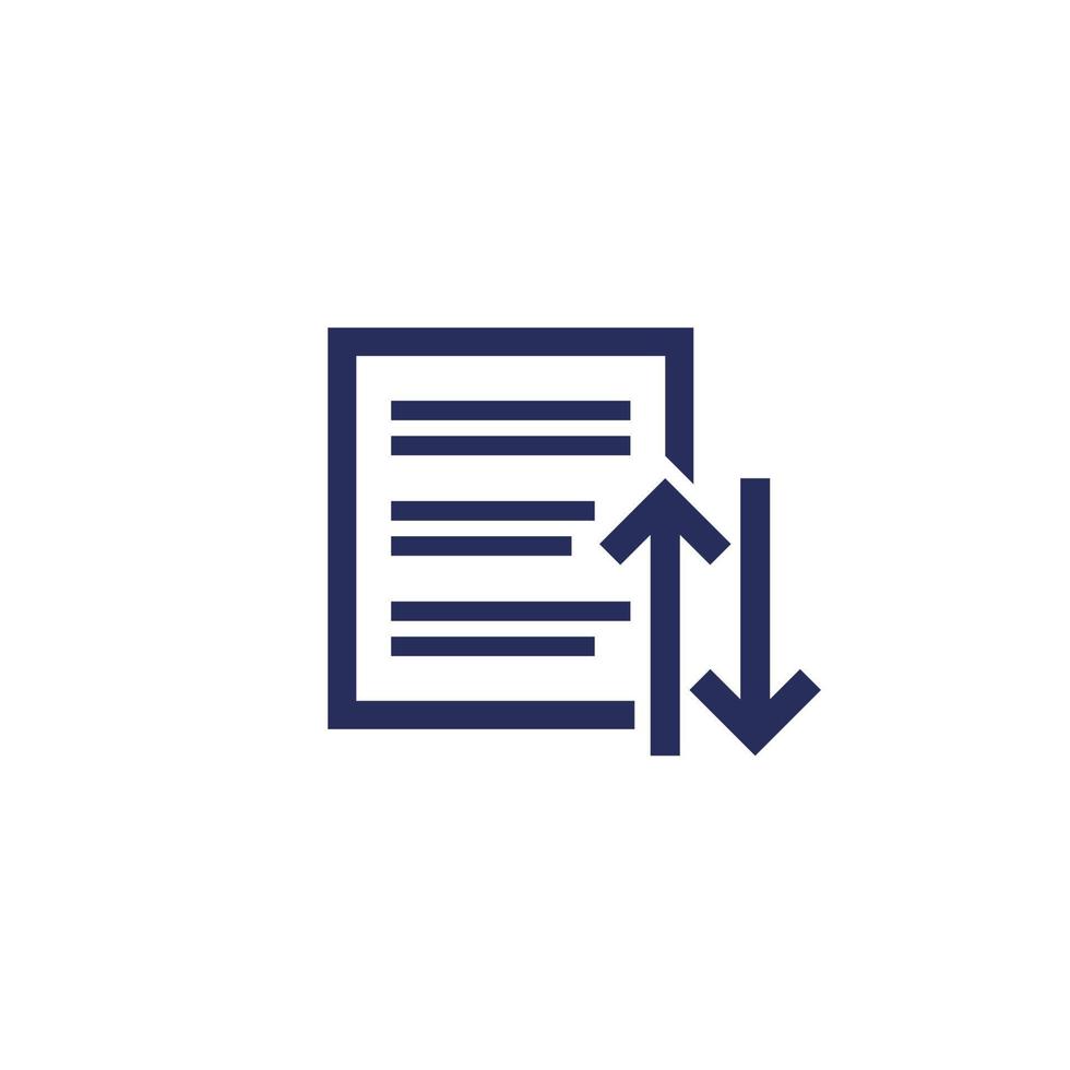 case priority icon on white vector