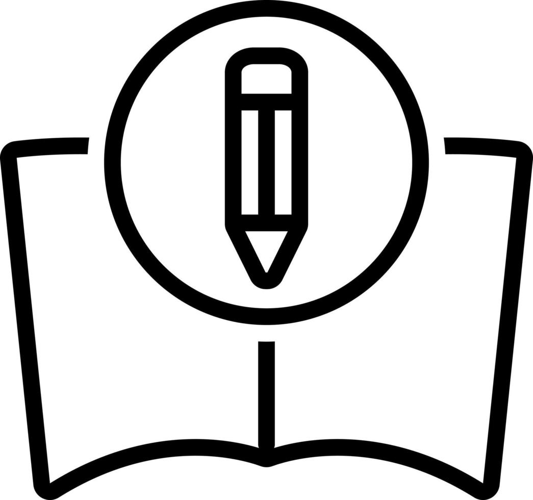 line icon for knowledge mastery vector