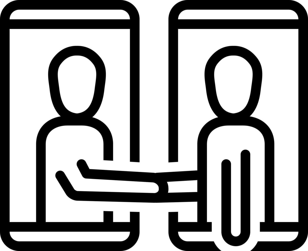 line icon for conclude vector
