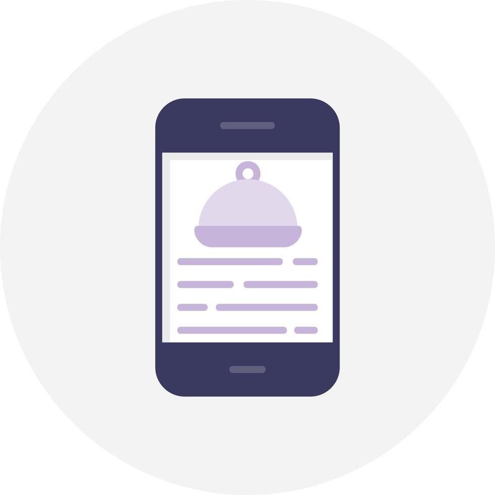 Food App Creative Icon Design vector