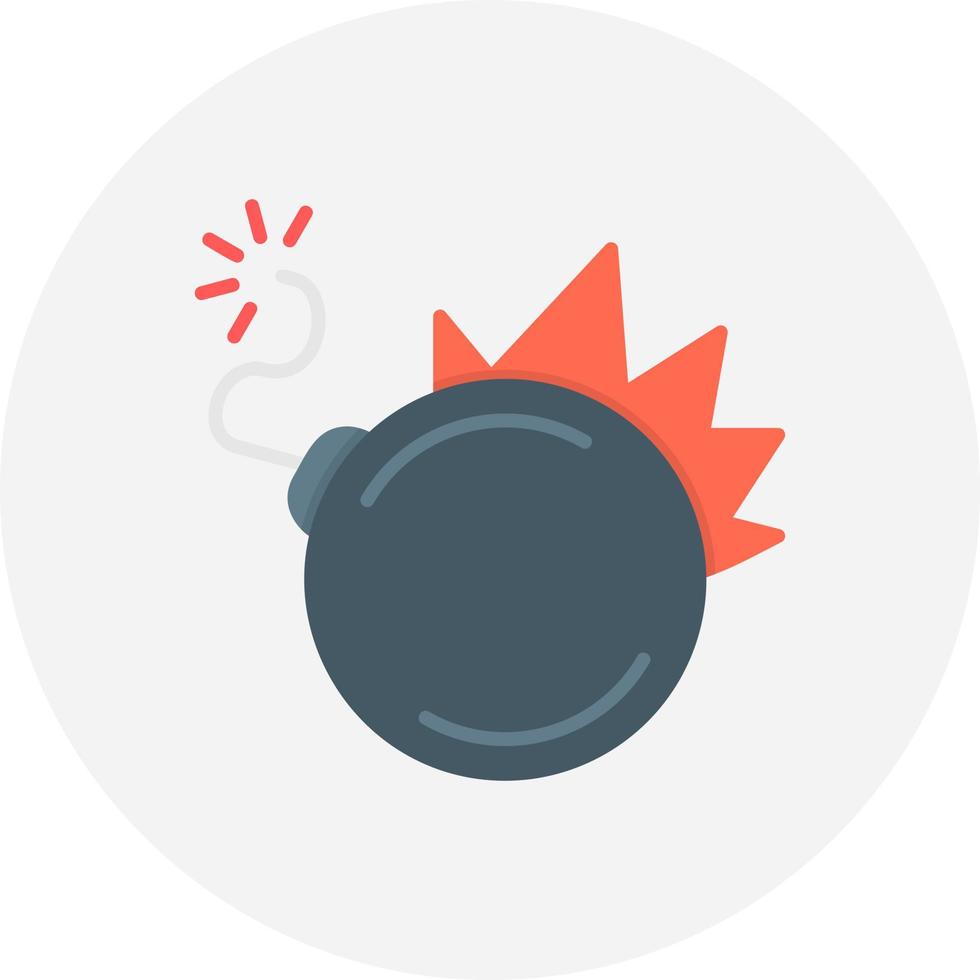 diseño de icono creativo de bomba vector