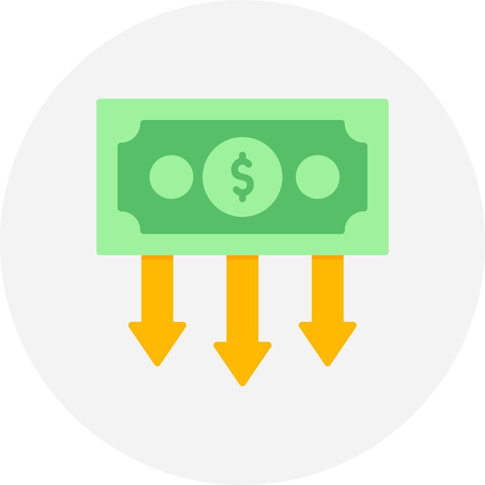 Inflation Creative Icon Design vector
