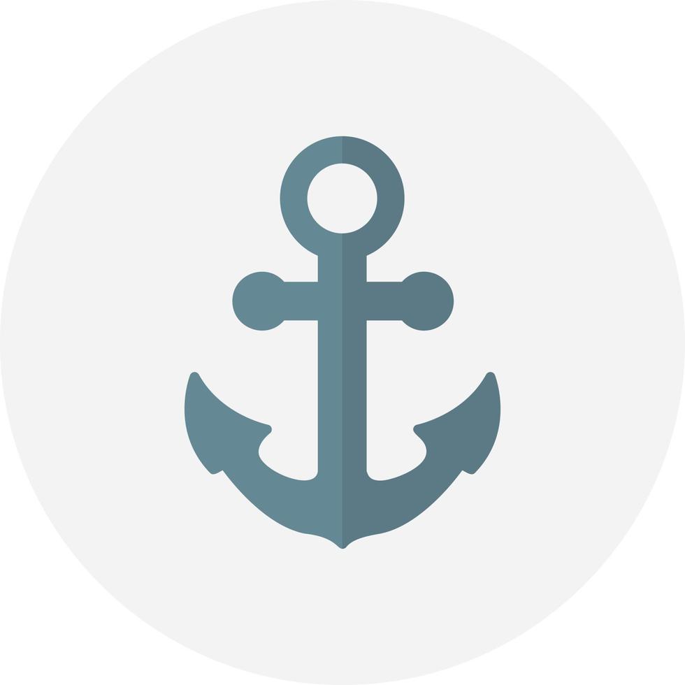 Anchor Creative Icon Design vector