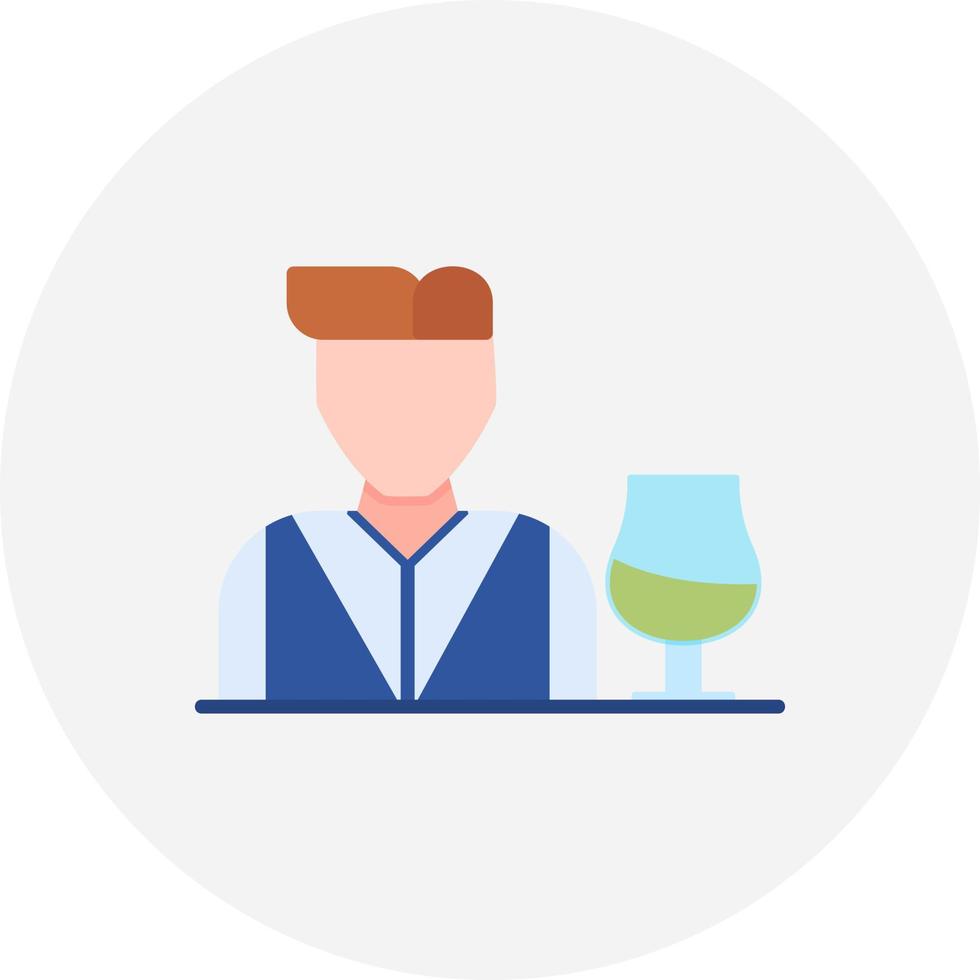 Bartender Creative Icon Design vector