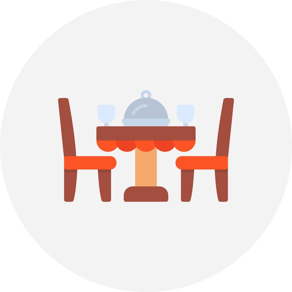 Dinner Creative Icon Design vector