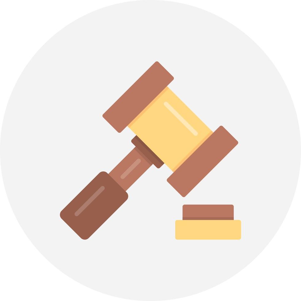 Gavel Creative Icon Design vector