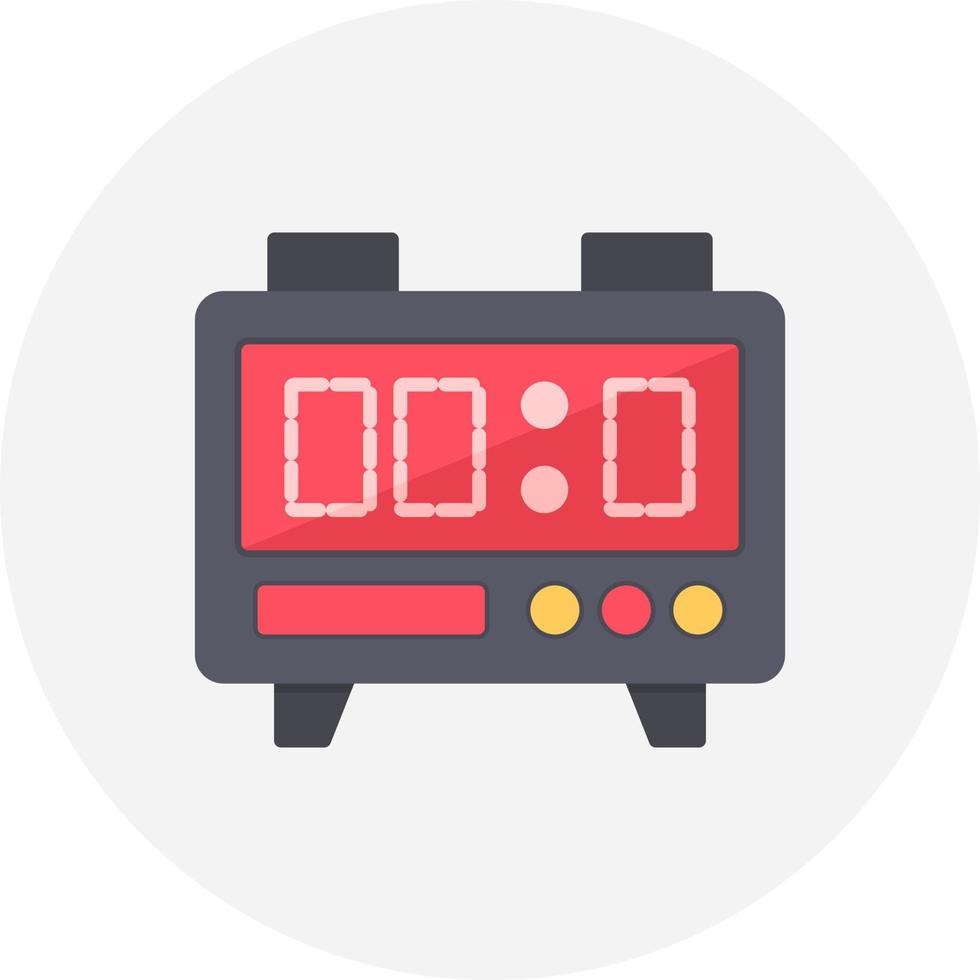 Digital Stopwatch Creative Icon Design vector