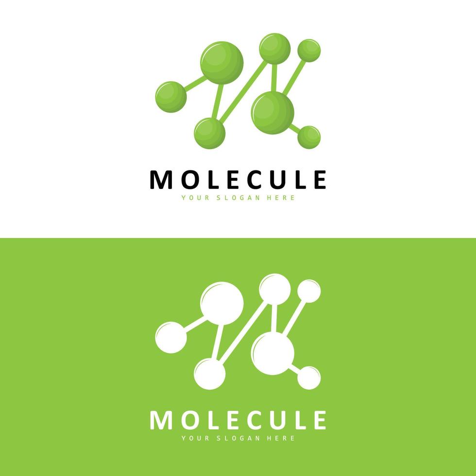 Neuron Logo, Molecule Logo Design, Vector AND, Template Illustration