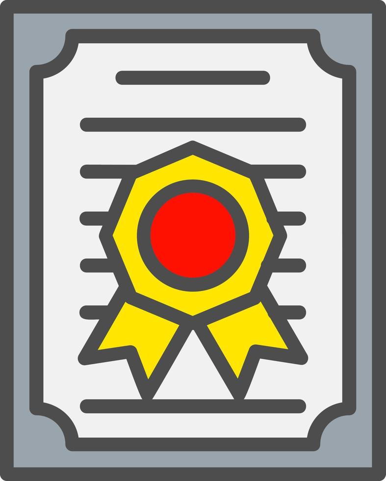 Diploma Vector Icon