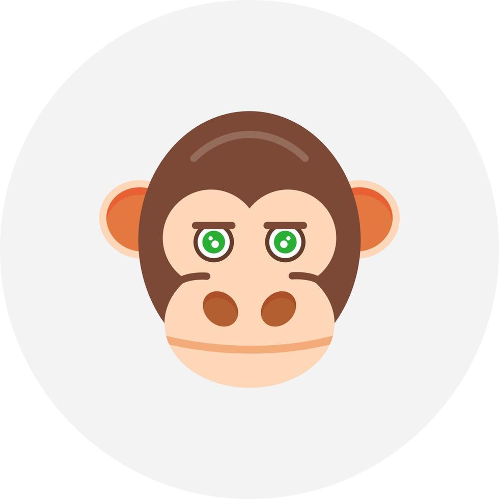 Monkey Creative Icon Design vector