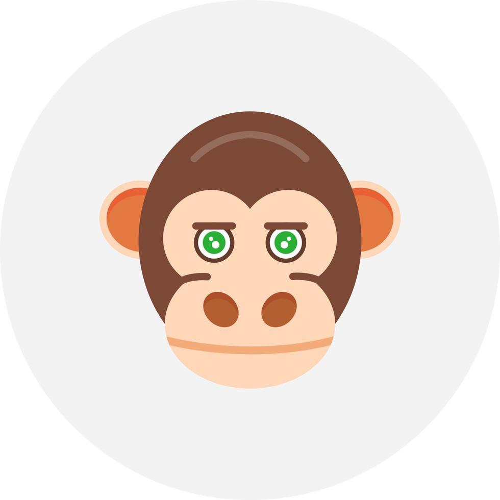 Monkey Creative Icon Design vector