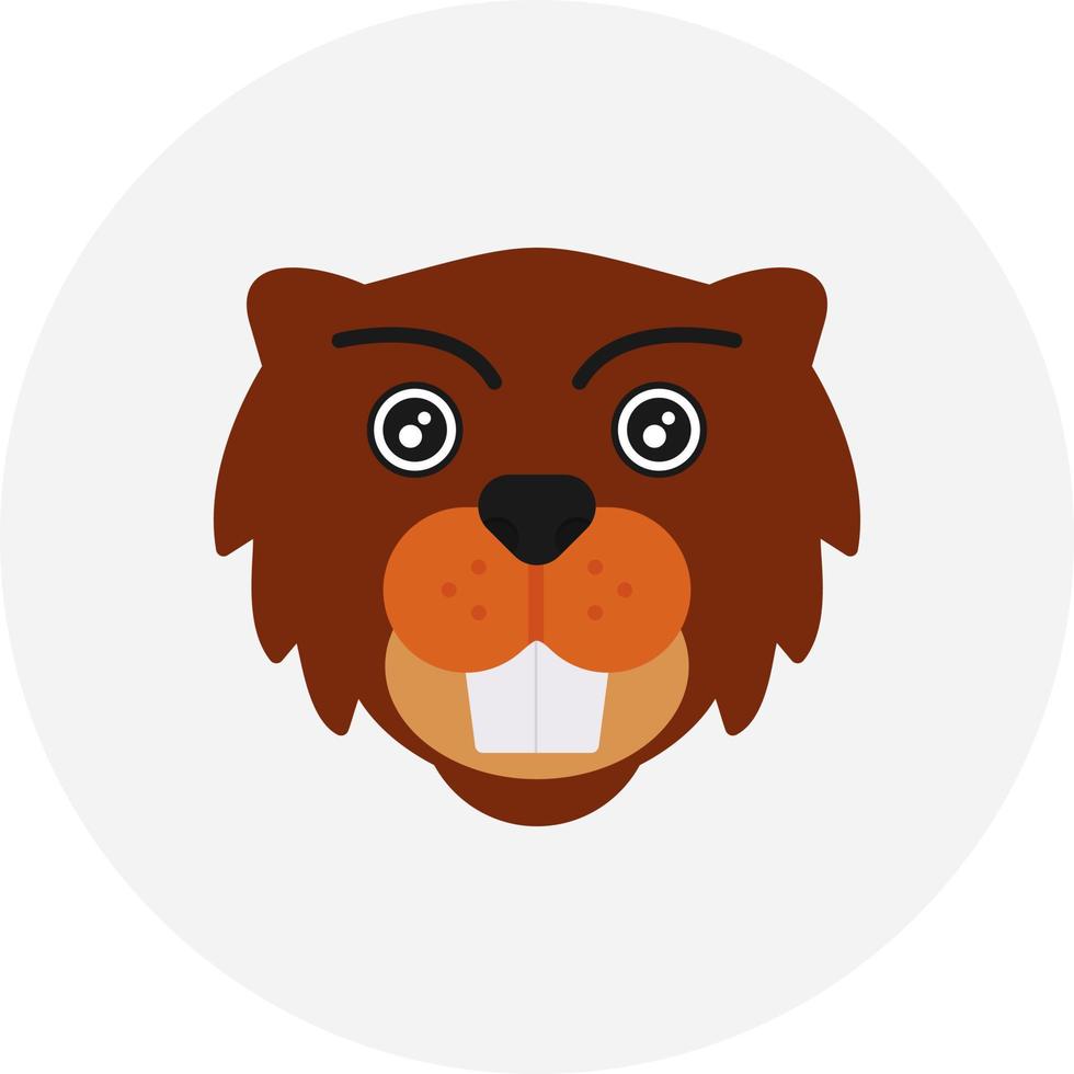 Beaver Creative Icon Design vector