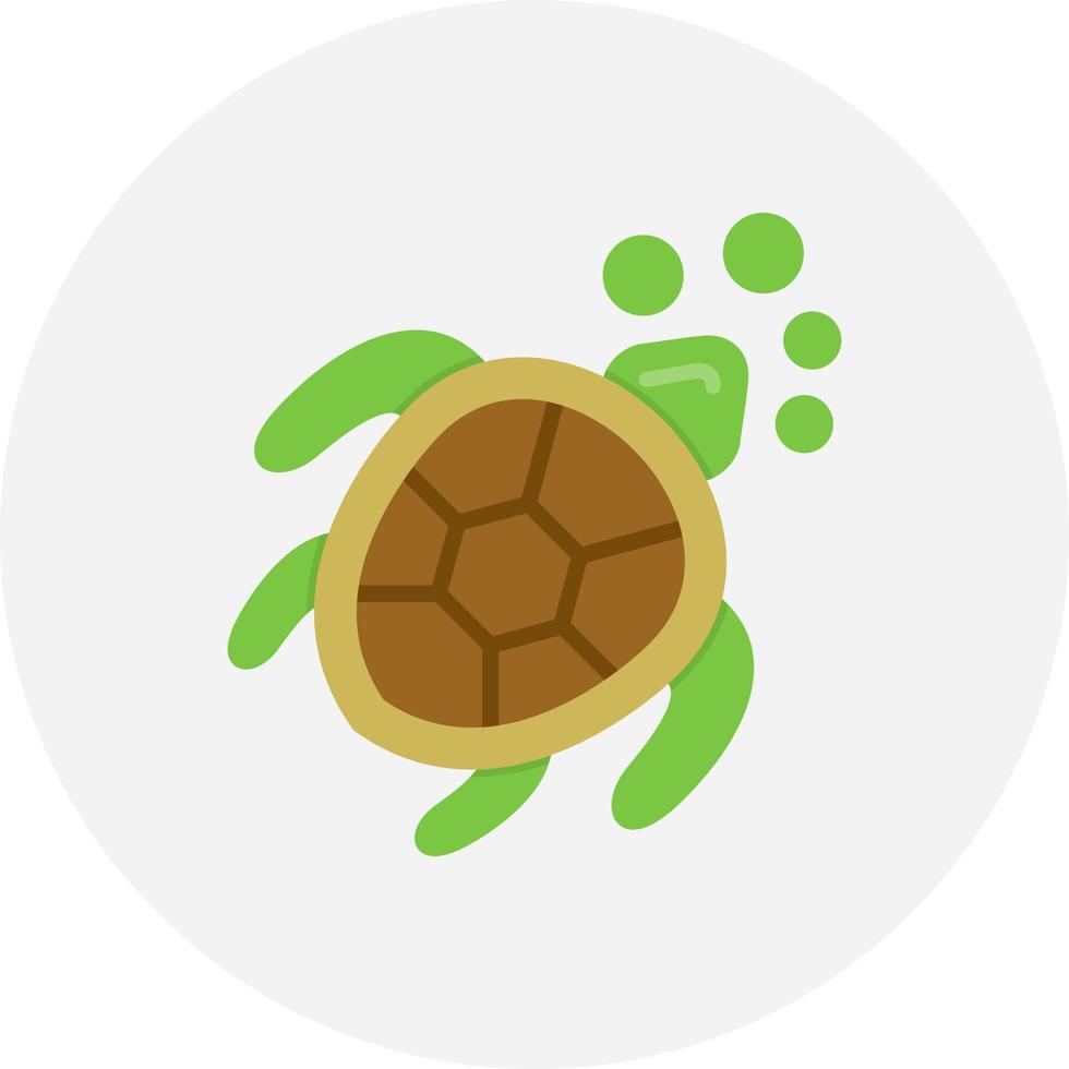 diseño de icono creativo de tortuga vector