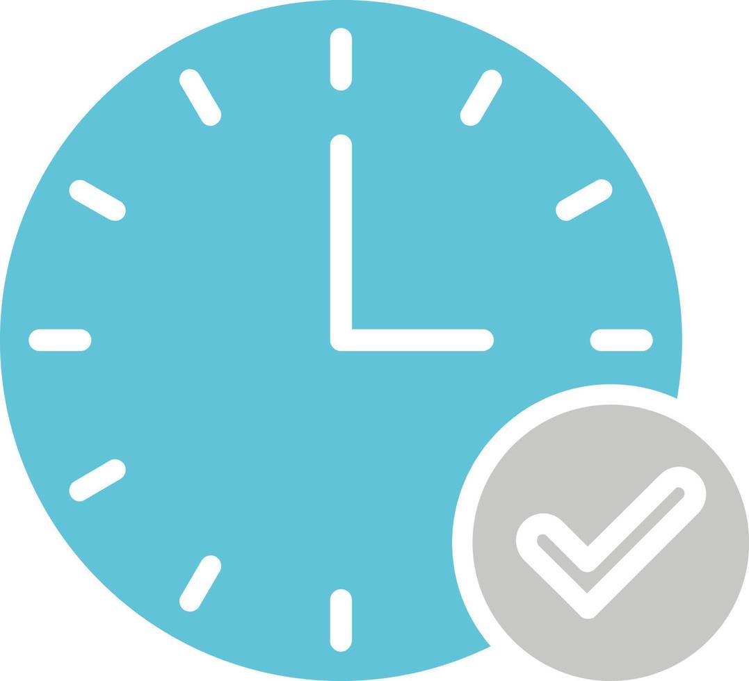 On Time Vector  Icon