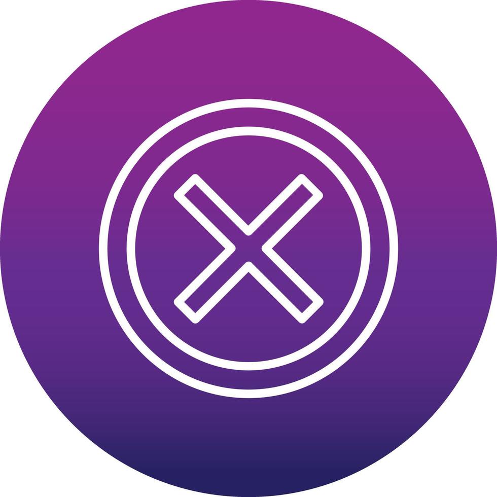 Cross Icon Design vector