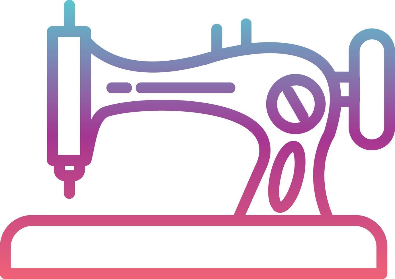 Sewing machine Vector Icon