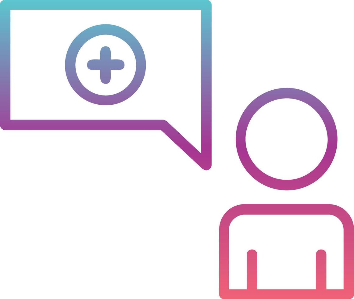Positive Icon Design vector