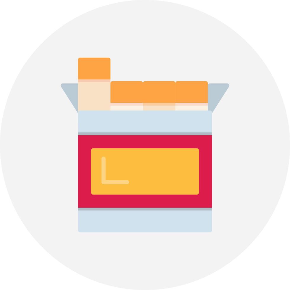 Cigarettes Creative Icon Design vector