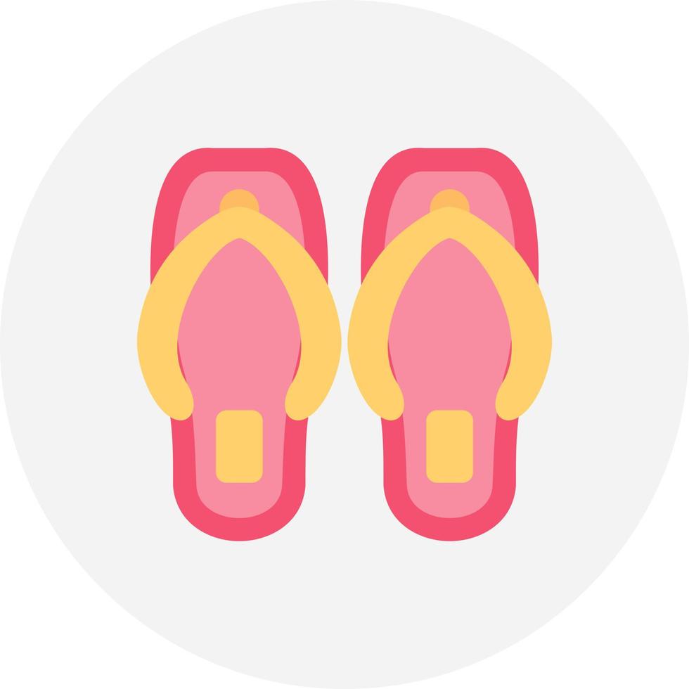Flip Flops Creative Icon Design vector