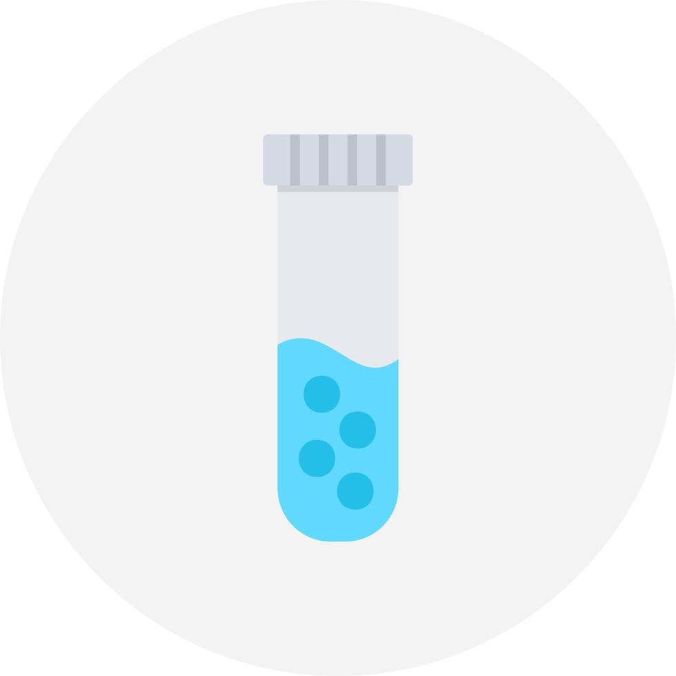 Test Tube Creative Icon Design vector