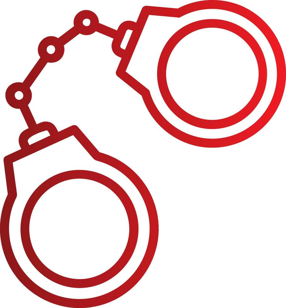Hand Cuffs Vector  Icon