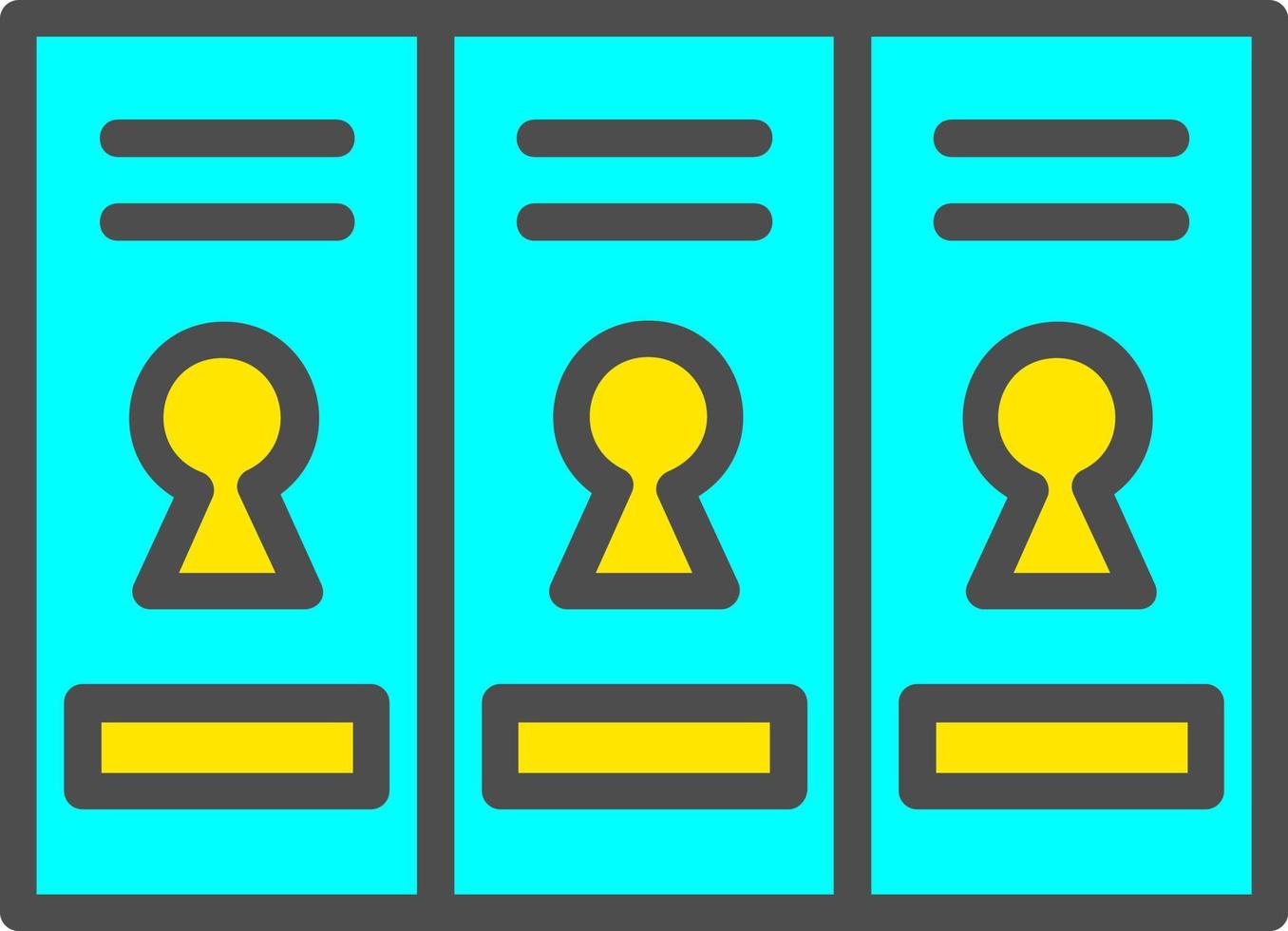 Locker Vector Icon