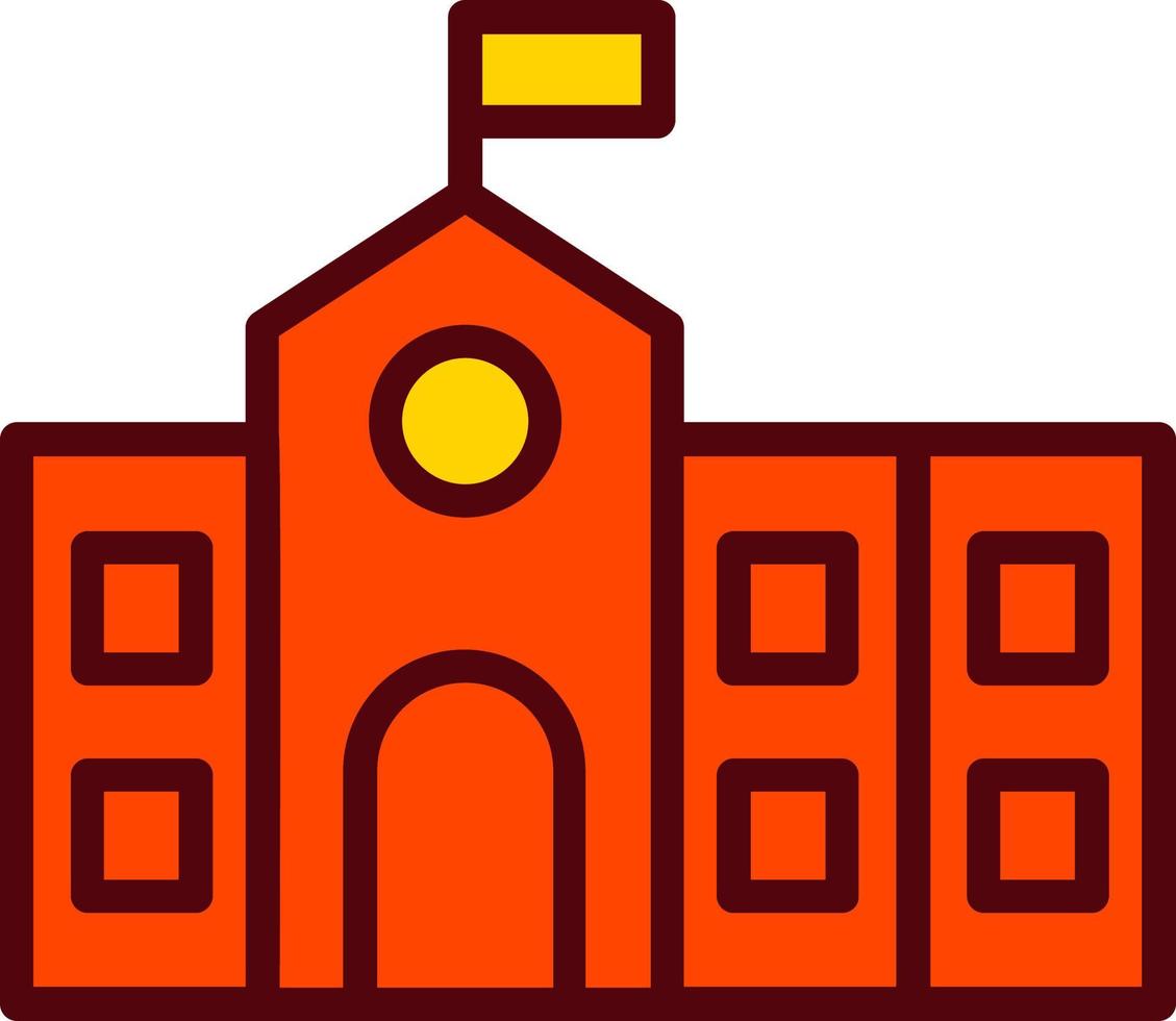 icono de vector de campus