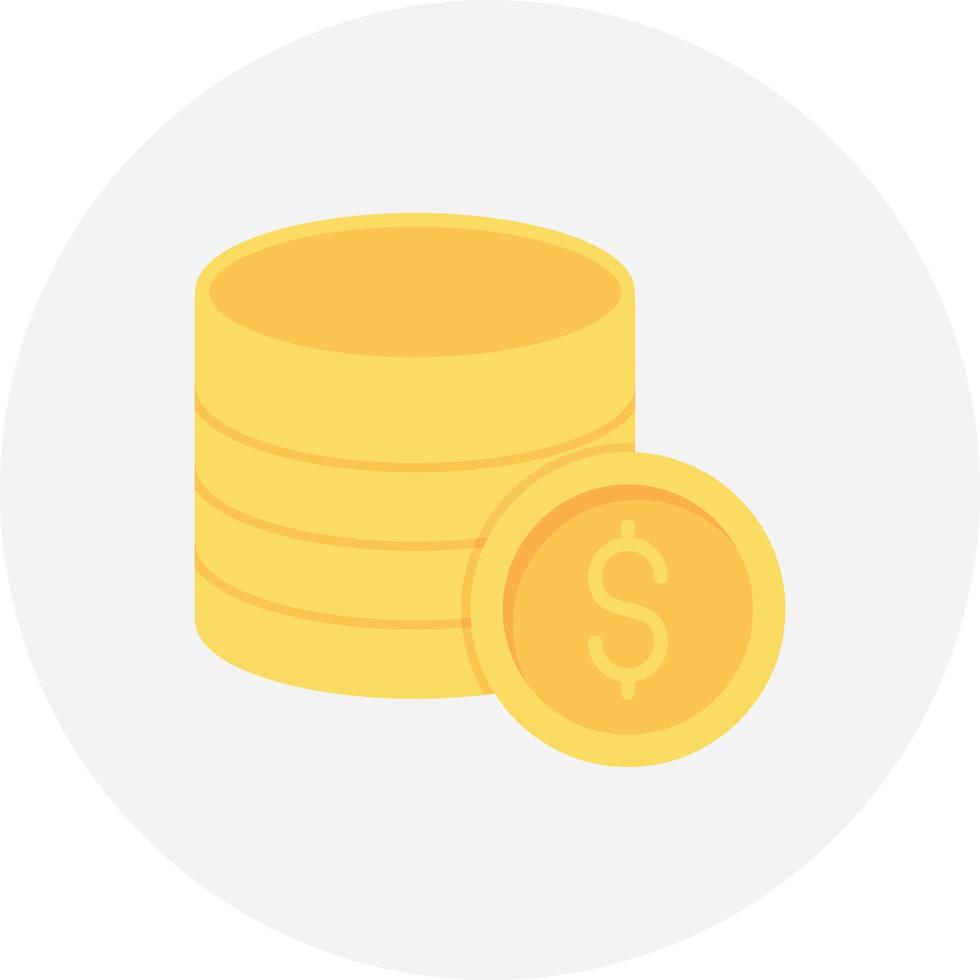 Coins Creative Icon Design vector