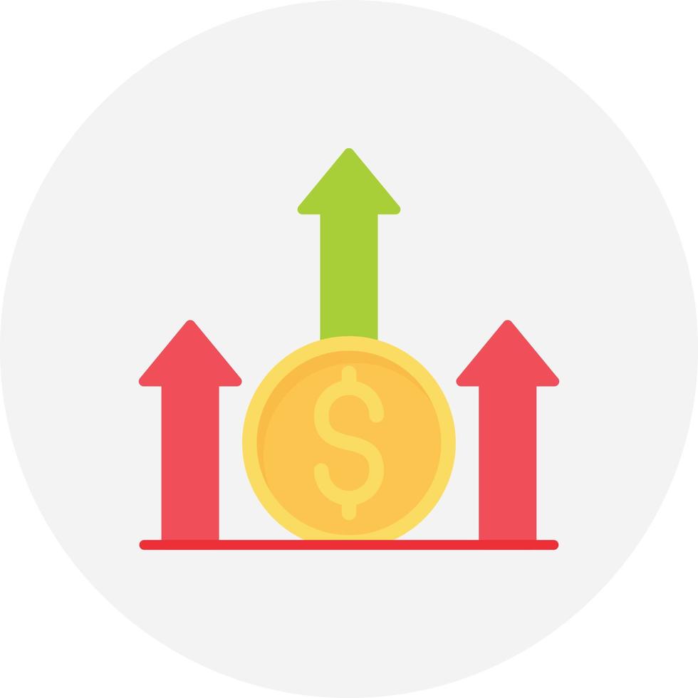 Profit Creative Icon Design vector