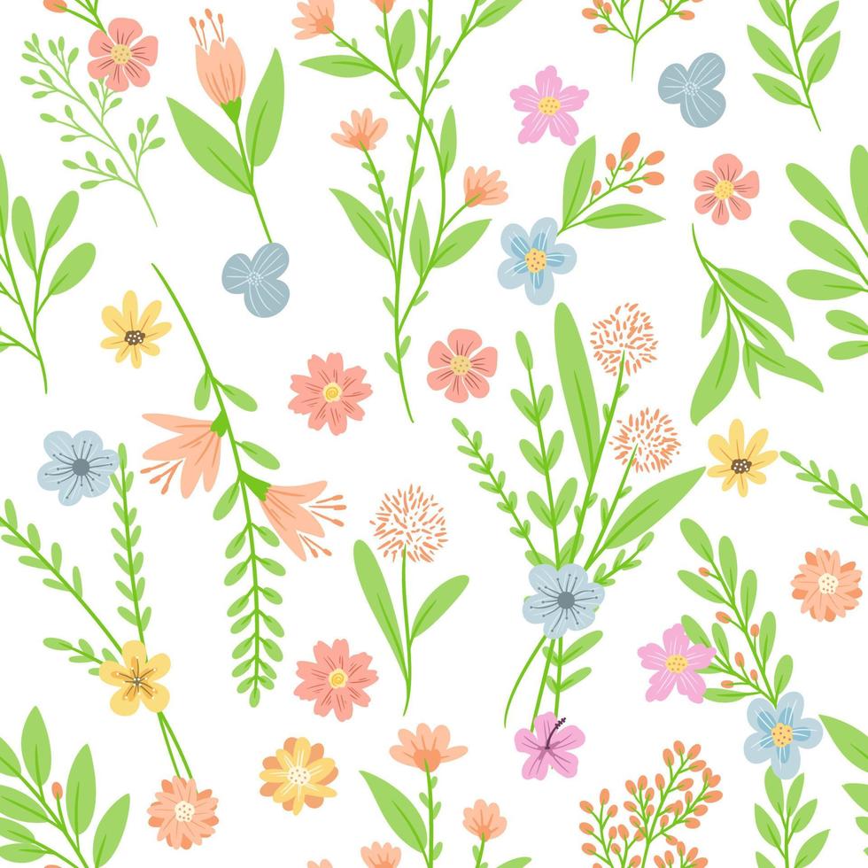Floral Seamless Pattern vector