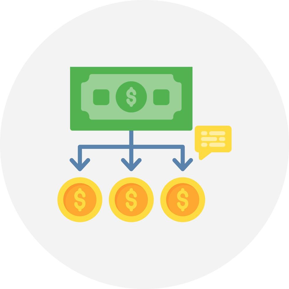 Money Creative Icon Design vector