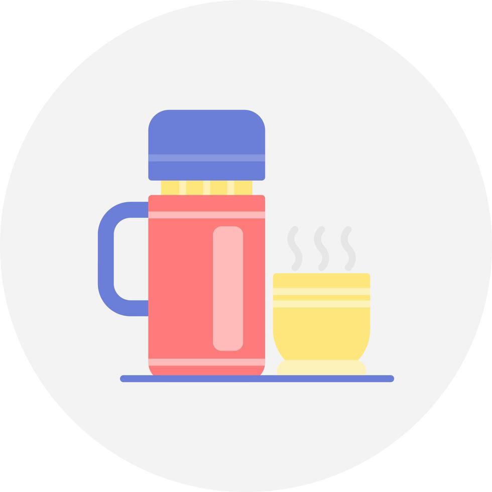 Thermos Creative Icon Design vector