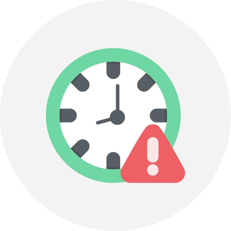 Expired Creative Icon Design vector